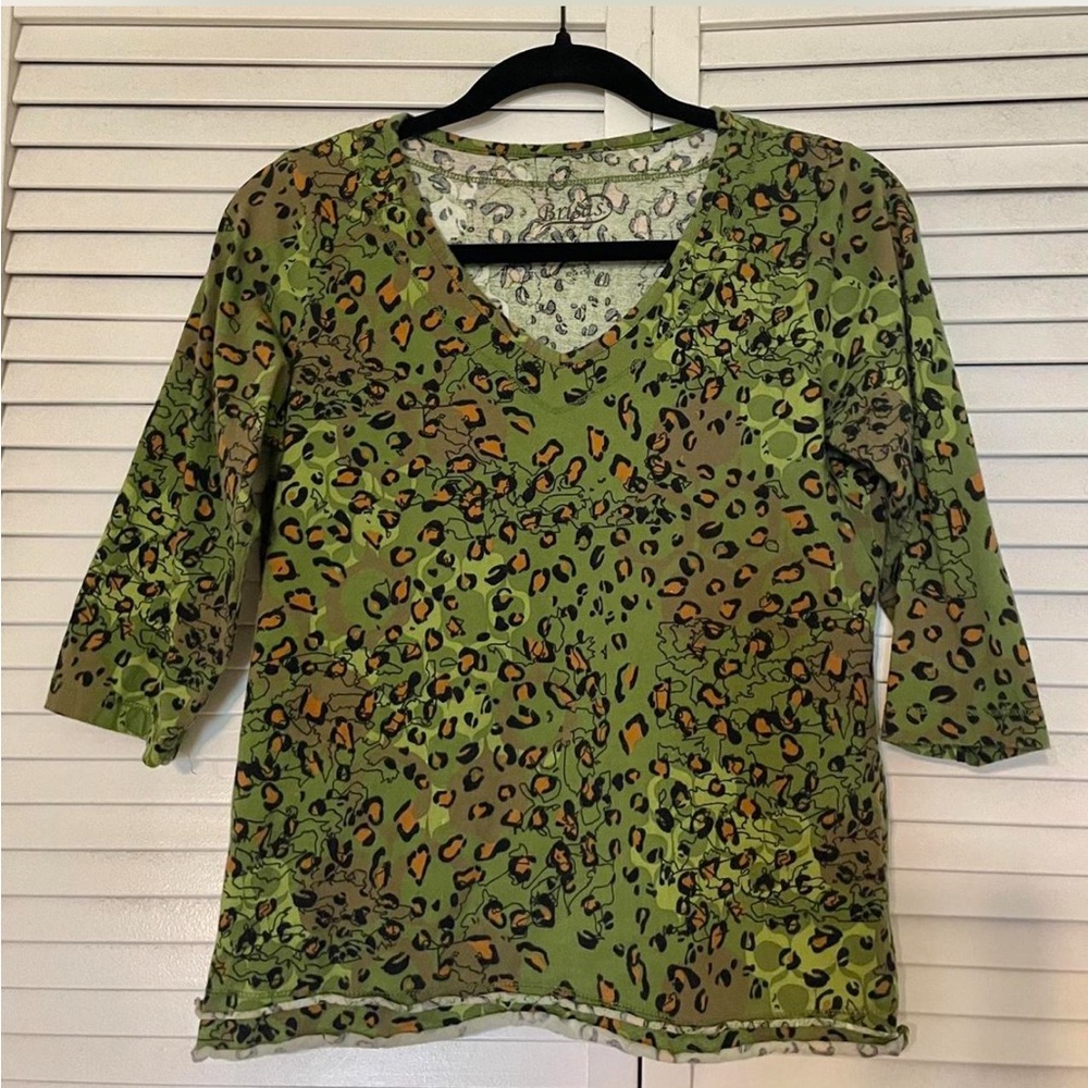 Y2K cheetah top